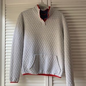 Marine Layer Reversible Quilted Pullover Jacket